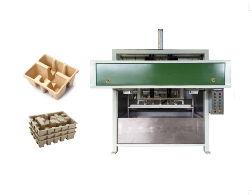 Grüne Verpackenformungsmaschine, zum des Eckschutzes zu produzieren