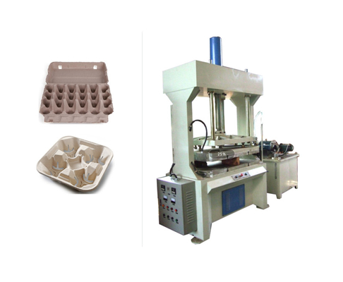 Zermahlen Sie geformte heiße Pressmaschine mit Betriebstemperatur 160~200℃ 12kw