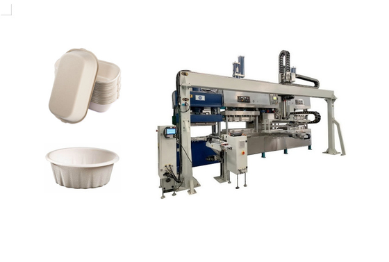 Biologisch abbaubare Masse geformtes Fleisch Tray Machine