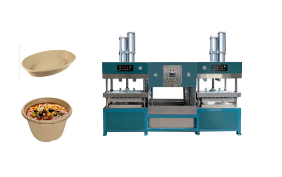 Wegwerffaser-Schalen-Deckel-Mitnehmernahrung Tray Soup Bowl Machine