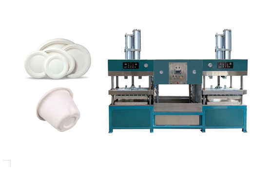 Energie-Nichterfüllungs-Zuckerrohr-Bagassen-Platten-Herstellungs-Maschine für Restaurant