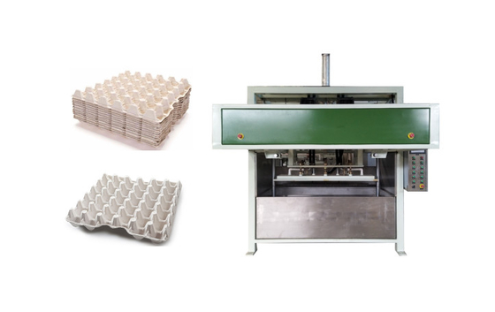 Recyclingpapier-Massen-Ei-Kasten 3000p/H, der Maschine mit niedriger Verbrauchs-Trockner-Linie herstellt