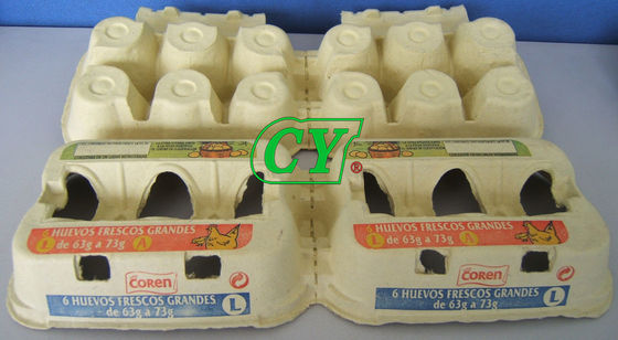 Recyclingpapier-Massen-Produkt-Papier-Massen-Ei Tray For Holding Eggs